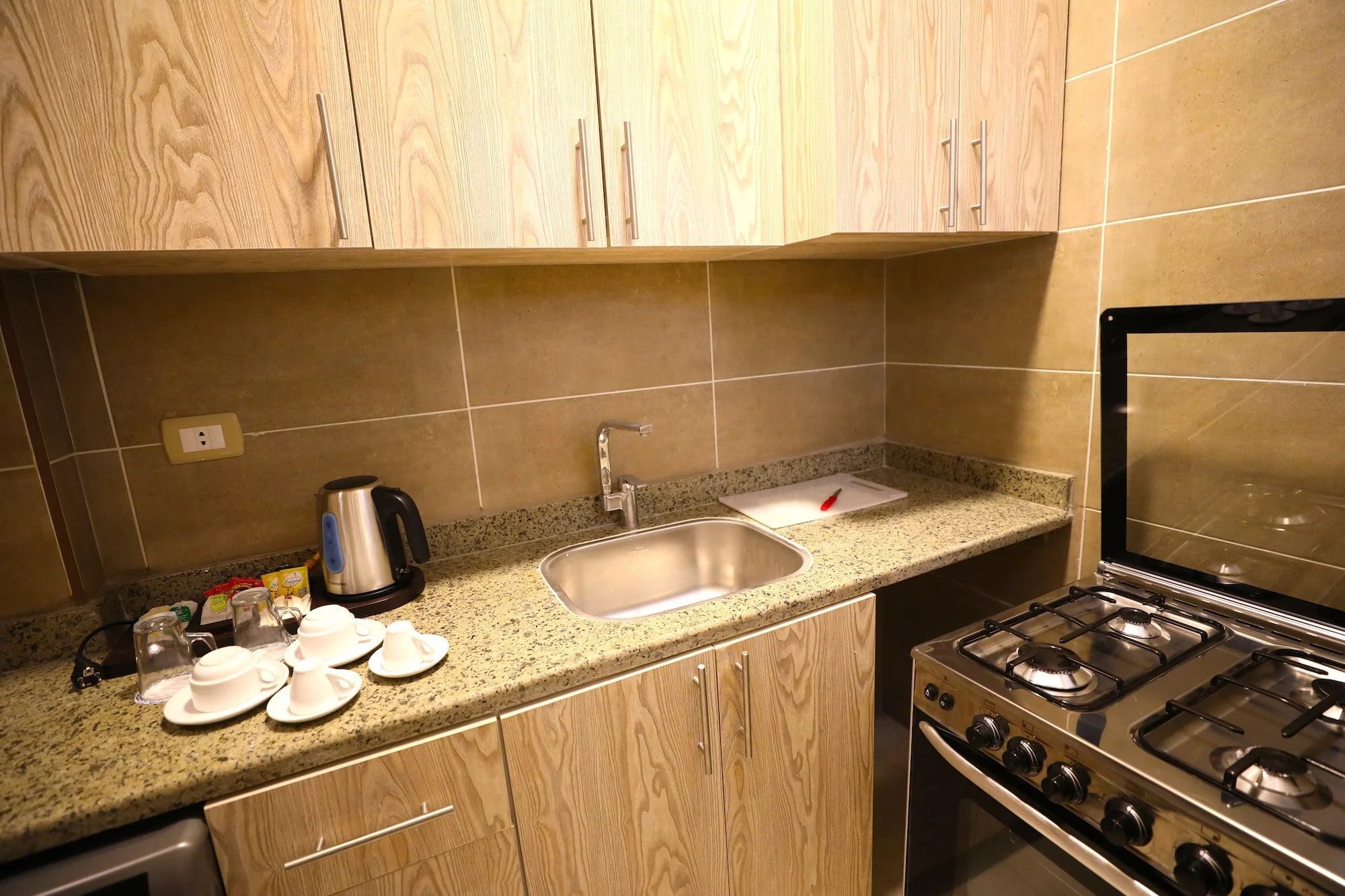A suite kitchen